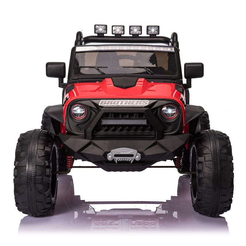 Load image into Gallery viewer, Kids Electric Ride On Truck with Remote Control and LED Lights - 24V 400W
