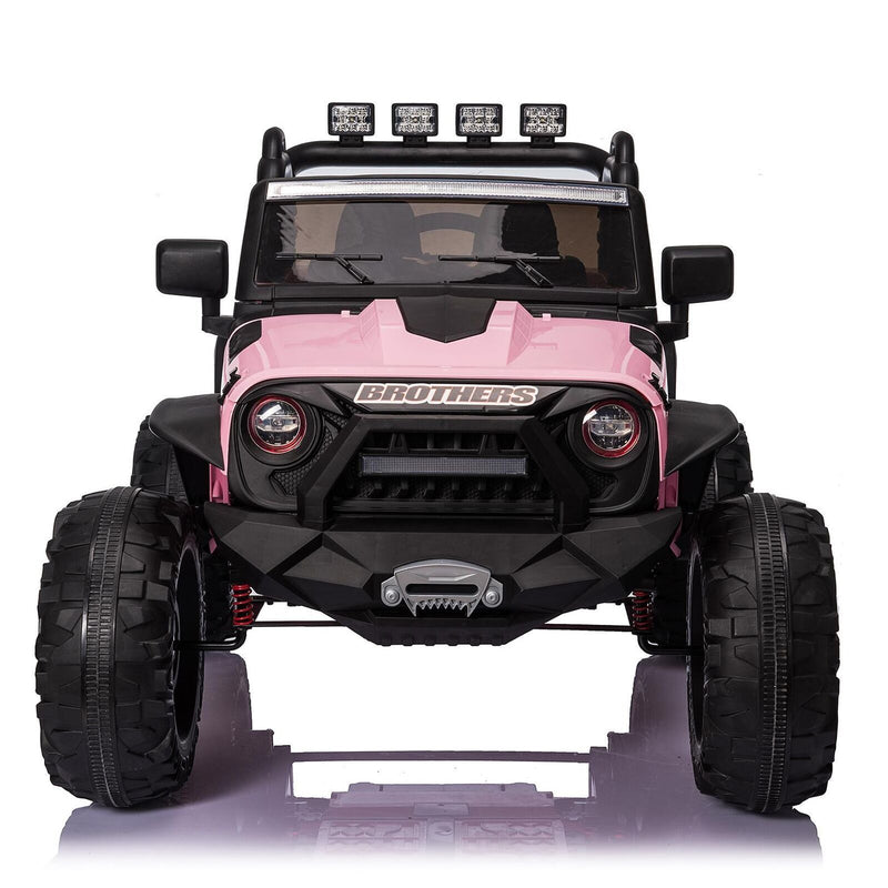 Load image into Gallery viewer, Kids Electric Ride On Truck with Remote Control and LED Lights - 24V 400W

