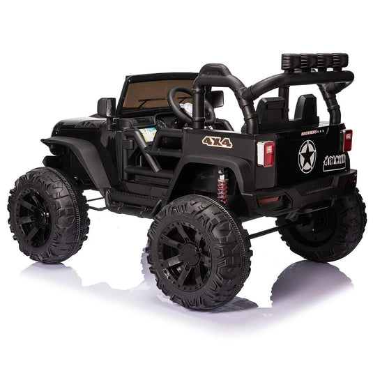 Kids Electric Ride On Truck with Remote Control and LED Lights - 24V 400W