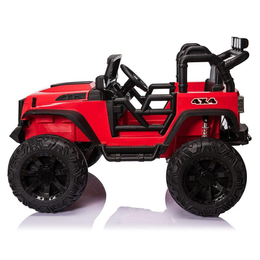 Kids Electric Ride On Truck with Remote Control and LED Lights - 24V 400W