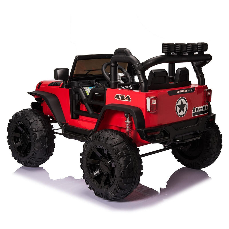 Load image into Gallery viewer, Kids Electric Ride On Truck with Remote Control and LED Lights - 24V 400W
