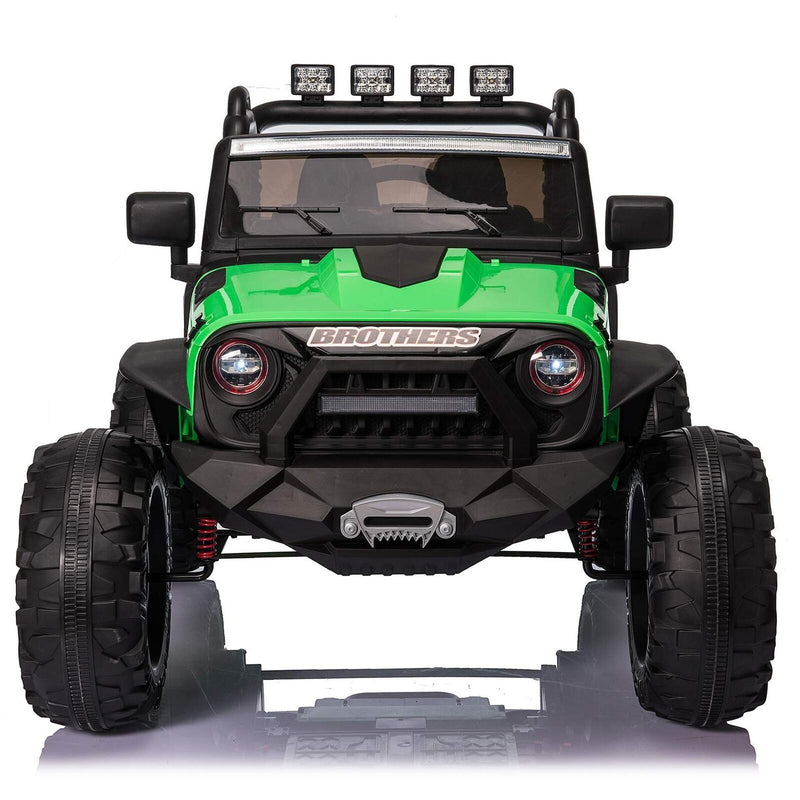 Load image into Gallery viewer, Kids Electric Ride On Truck with Remote Control and LED Lights - 24V 400W
