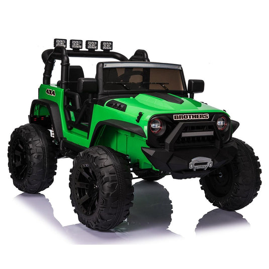 Kids Electric Ride On Truck with Remote Control and LED Lights - 24V 400W