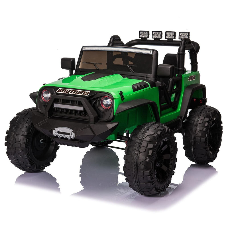 Load image into Gallery viewer, Kids Electric Ride On Truck with Remote Control and LED Lights - 24V 400W

