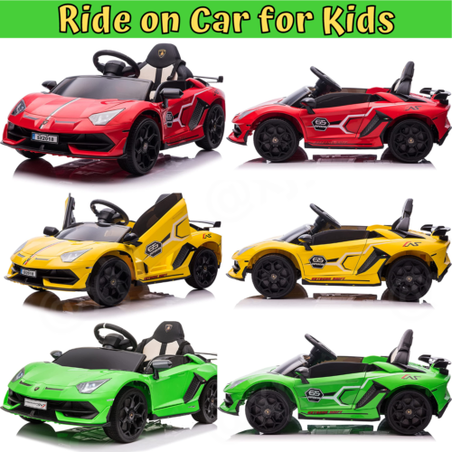 Load image into Gallery viewer, Kids Lamborghini Electric Ride-On Car with Remote Control - 24/12V Truck Design
