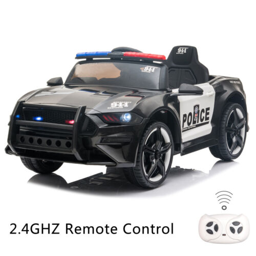 Load image into Gallery viewer, Kids Police SUV Electric Car with Remote Control - 12V Battery Powered
