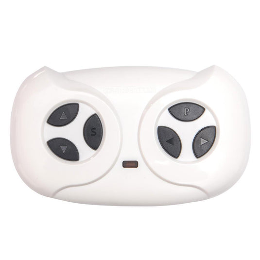 Kids Police SUV Ride-On Car with 2 Speeds, LED Lights, Music, and Parental Control - Black