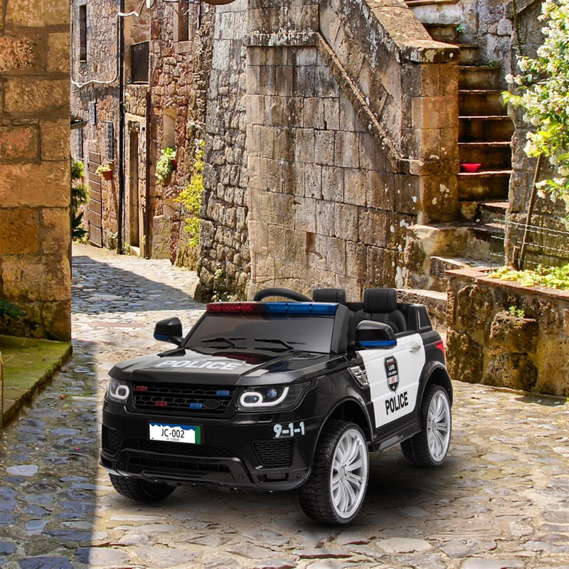 Load image into Gallery viewer, Kids Police SUV Ride-On Car with Lights, Music, Sirens, and Parental Control - 12V
