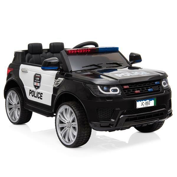 Load image into Gallery viewer, Kids Police SUV Ride-On Car with Remote Control, Flashing Lights, and Music Horn - 12V
