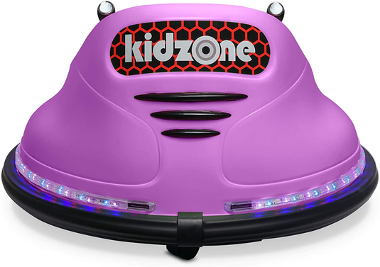 Kidzone DIY Electric Bumper Car for Kids Ages 3-8 with Remote Control - 6V Ride On Toy