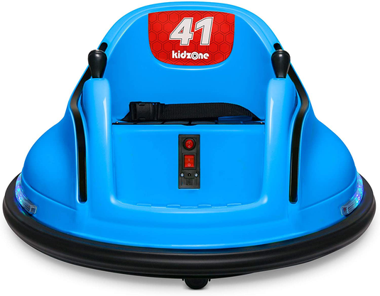 Kidzone DIY Electric Bumper Car with Remote Control - 6V Ride On Toy for Kids Ages 3-8 (00-99)