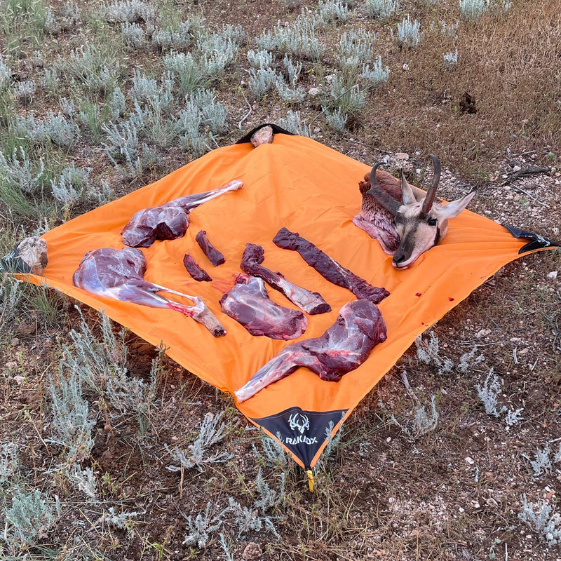 Load image into Gallery viewer, Kill &#39;N Pad - Field Quartering Ground Cover w/Stakes
