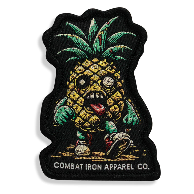 Load image into Gallery viewer, Kill Bad Vibes Pineapple Man Velcro Patch
