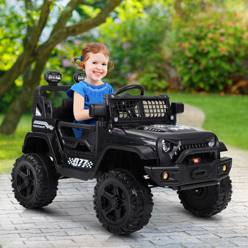 Kimbosmart 12V Electric Kids Ride On Truck Car with Remote Control and MP3 Bluetooth Integration
