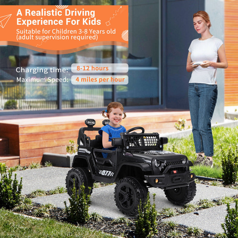 Load image into Gallery viewer, Kimbosmart 12V Electric Kids Ride On Truck Car with Remote Control and MP3 Bluetooth Integration
