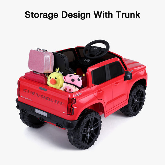 Kimbosmart 12V Kids Electric SUV Truck Ride On Car with 3 Speeds - Perfect Gift for Little Drivers