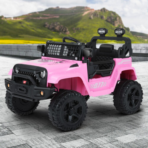 Load image into Gallery viewer, Kimbosmart 12V Kids Ride On Truck Car with Remote Control and 3 Speeds - Perfect Gift for Little Drivers
