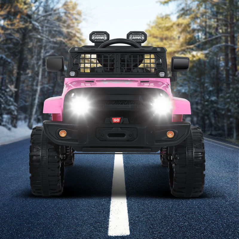 Load image into Gallery viewer, Kimbosmart 12V Kids Ride On Truck Car with Remote Control and 3 Speeds - Perfect Gift for Little Drivers
