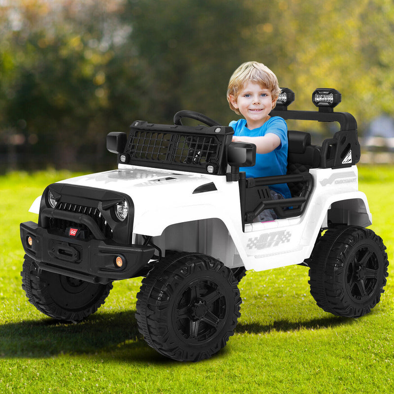 Load image into Gallery viewer, Kimbosmart 12V Kids Ride On Truck Car with Remote Control and 3 Speeds - Perfect Gift for Little Drivers
