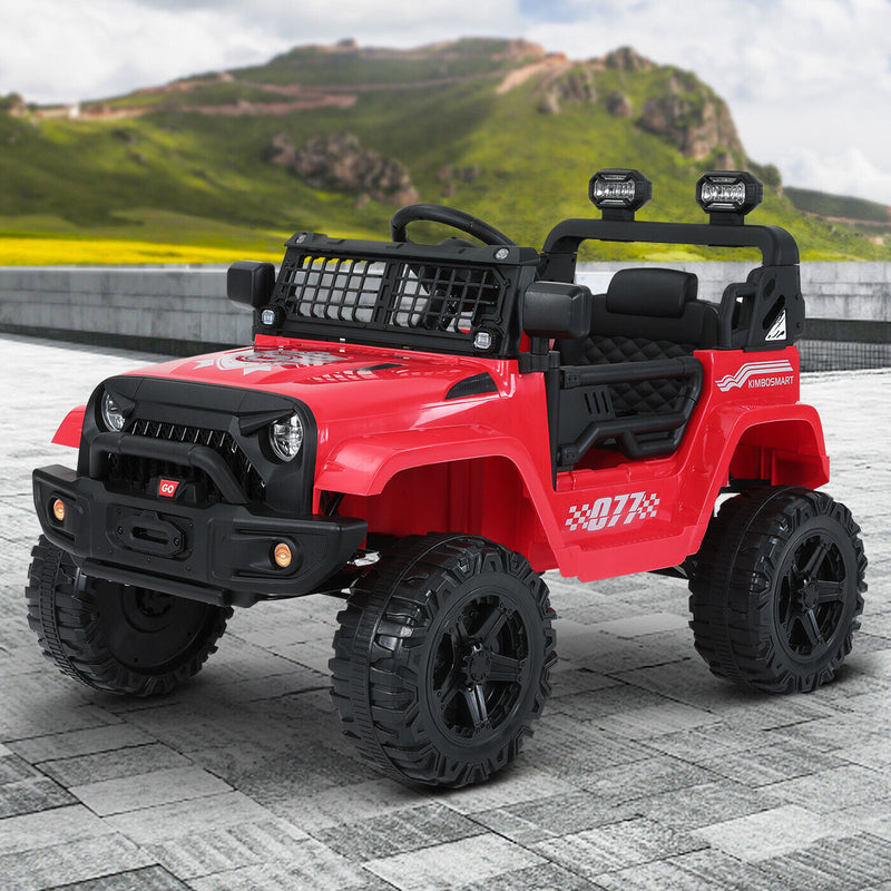 Load image into Gallery viewer, Kimbosmart 12V Kids Ride-On Truck with MP3 and Remote Control
