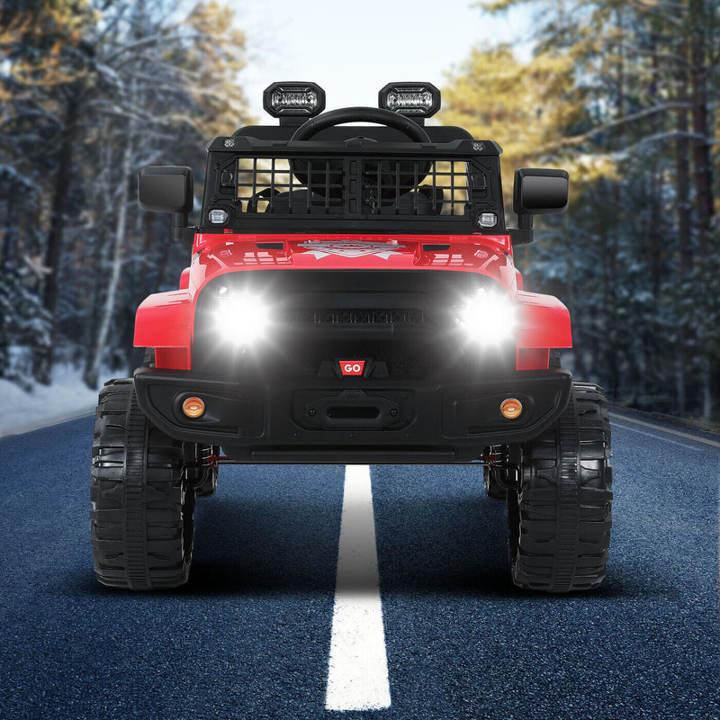 Load image into Gallery viewer, Kimbosmart 12V Kids Ride-On Truck with MP3 and Remote Control
