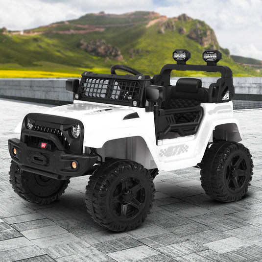 Kimbosmart 12V Kids Ride On Truck with Remote Control and Bluetooth Connectivity