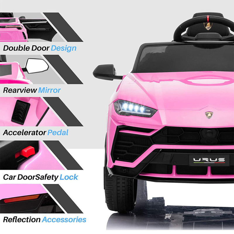 Load image into Gallery viewer, Kimbosmart 12V Lamborghini Licensed Electric Ride-On Car with Remote Control for Kids - Perfect Gift for Young Drivers
