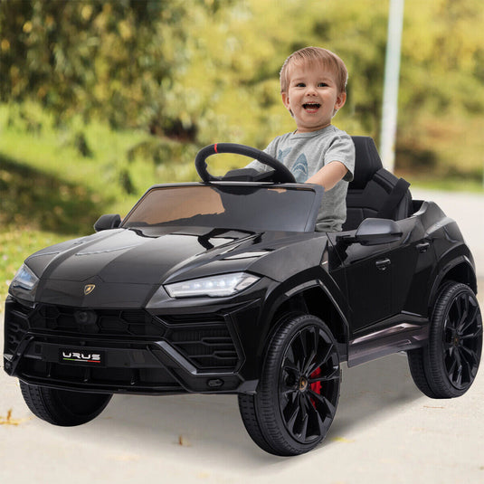 Kimbosmart 12V Lamborghini Licensed Electric Ride-On Car with Remote Control for Kids - Perfect Gift for Young Drivers