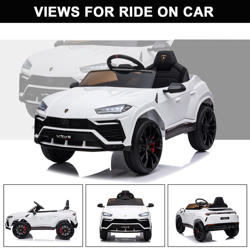 Load image into Gallery viewer, Kimbosmart 12V Licensed Lamborghini Urus Kids Ride On Car with Remote Control - A Thrilling Toy for Young Drivers
