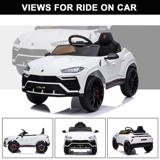 Kimbosmart 12V Licensed Lamborghini Urus Kids Ride On Car with Remote Control - A Thrilling Toy for Young Drivers