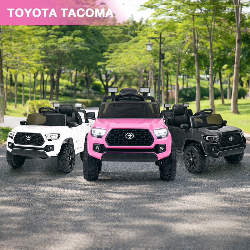Load image into Gallery viewer, Kimbosmart 12V Licensed Toyota Tacoma Kids Ride-On Car with Charging Reminder Feature
