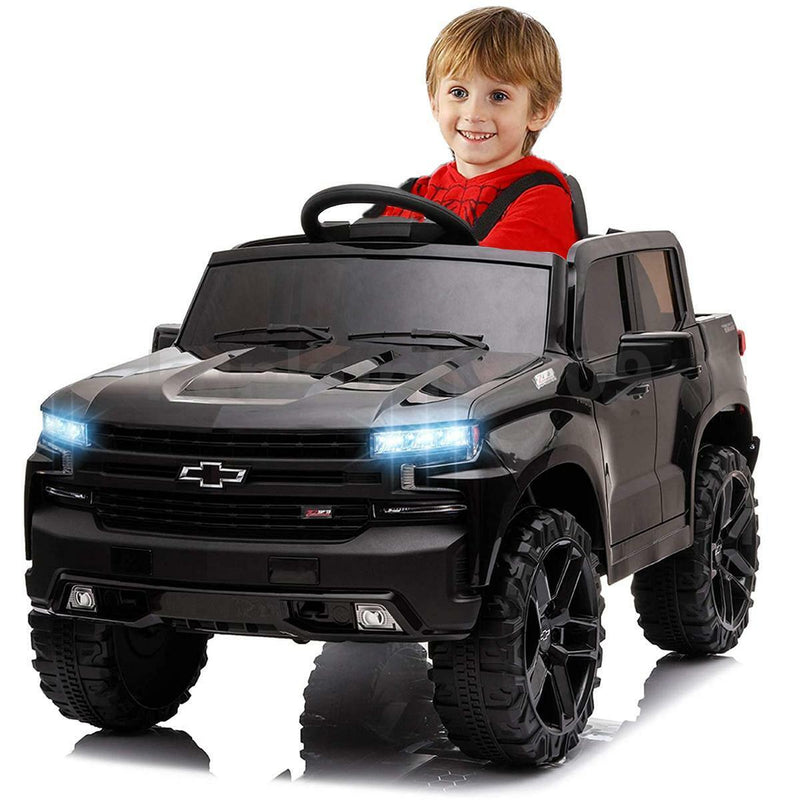 Load image into Gallery viewer, Kimbosmart Chevrolet Silverado 12V Ride On Car with Remote Control for Kids
