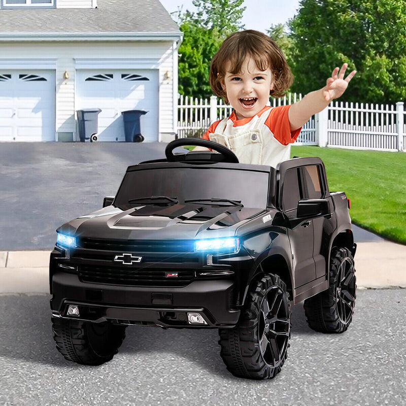 Load image into Gallery viewer, Kimbosmart Chevrolet Silverado 12V Ride On Car with Remote Control for Kids
