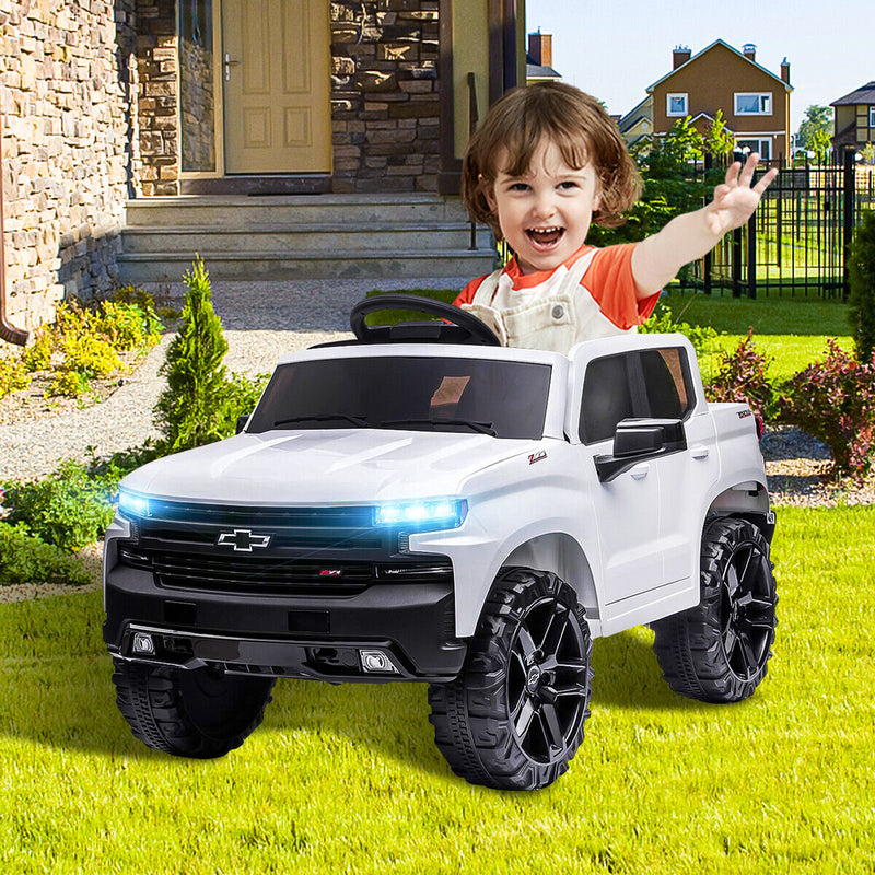 Load image into Gallery viewer, Kimbosmart Chevrolet Silverado 12V Ride On Car with Remote Control for Kids
