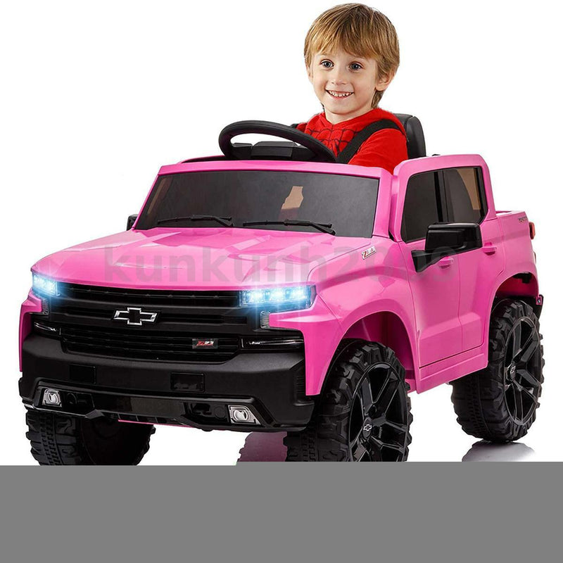 Load image into Gallery viewer, Kimbosmart Chevrolet Silverado 12V Ride On Car with Remote Control for Kids
