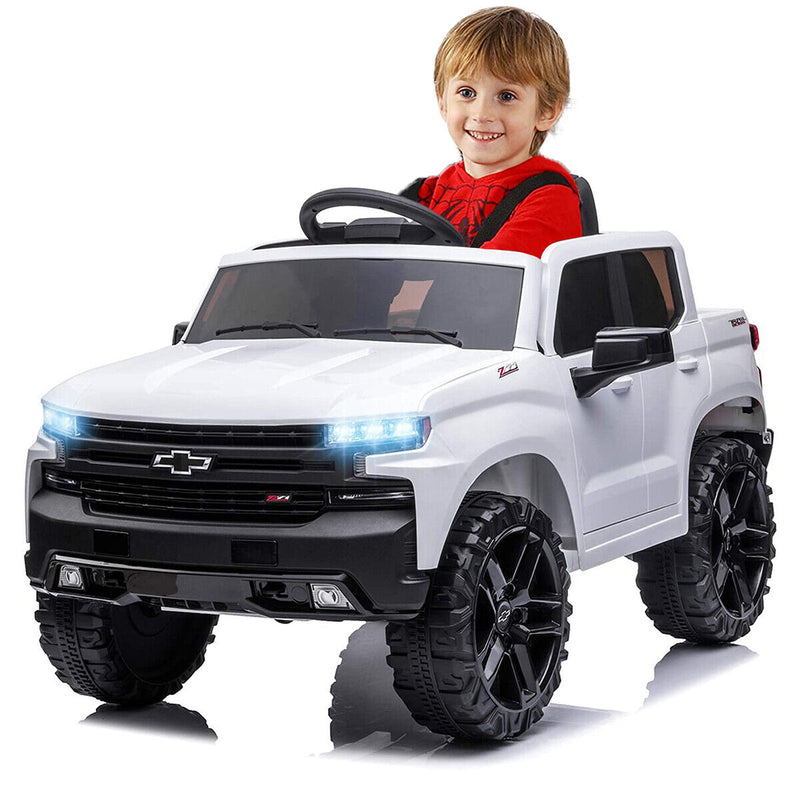 Load image into Gallery viewer, Kimbosmart Chevrolet Silverado Electric Ride-On Car for Kids with Remote Control
