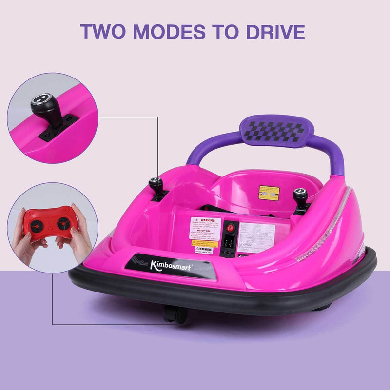 Load image into Gallery viewer, Kimbosmart DIY Sticker Race Car: 12V Electric Ride-On Bumper Car for Kids
