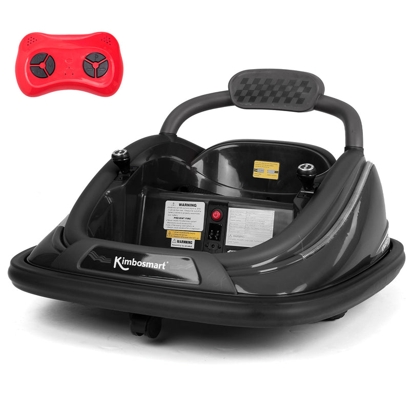 Load image into Gallery viewer, Kimbosmart DIY Sticker Race Car: 12V Electric Ride-On Bumper Car for Kids
