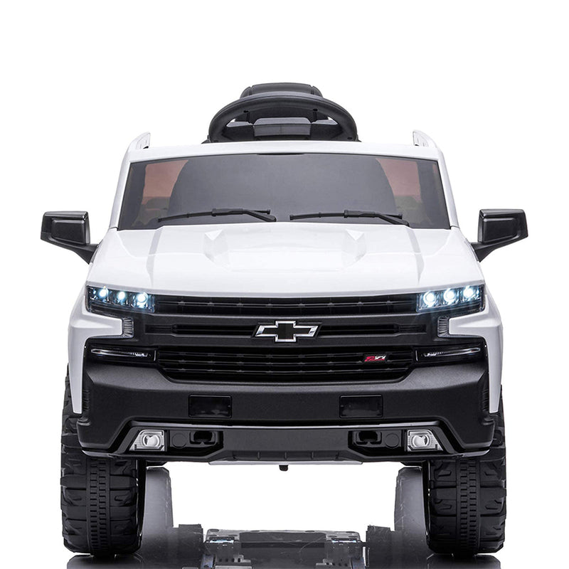 Load image into Gallery viewer, Kimbosmart Kids 12V Chevrolet Silverado Truck Ride-On with Remote Control

