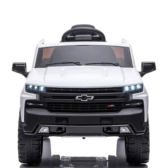 Kimbosmart Kids 12V Chevrolet Silverado Truck Ride-On with Remote Control