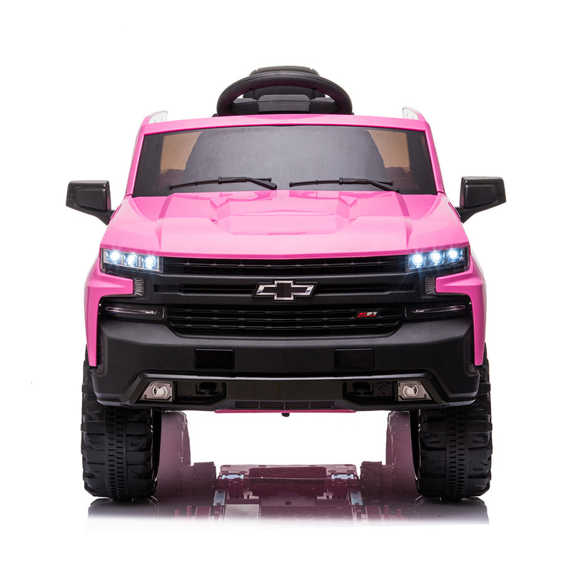 Load image into Gallery viewer, Kimbosmart Kids 12V Chevrolet Silverado Truck Ride-On with Remote Control
