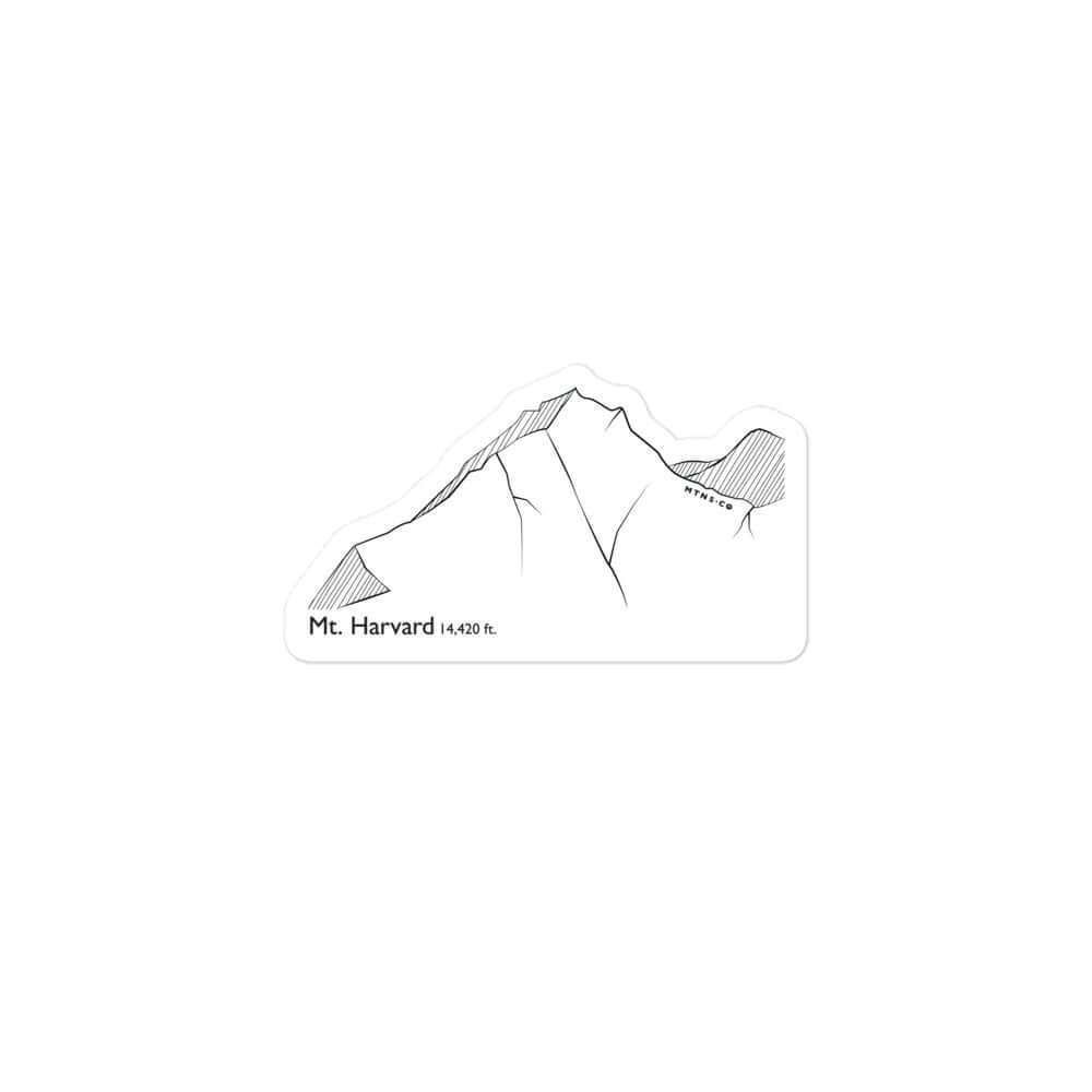 Mt Harvard Sticker