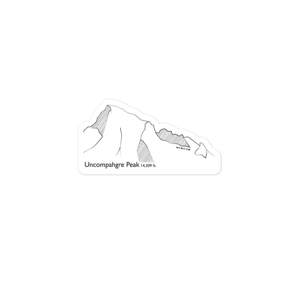 Uncompahgre Peak Sticker