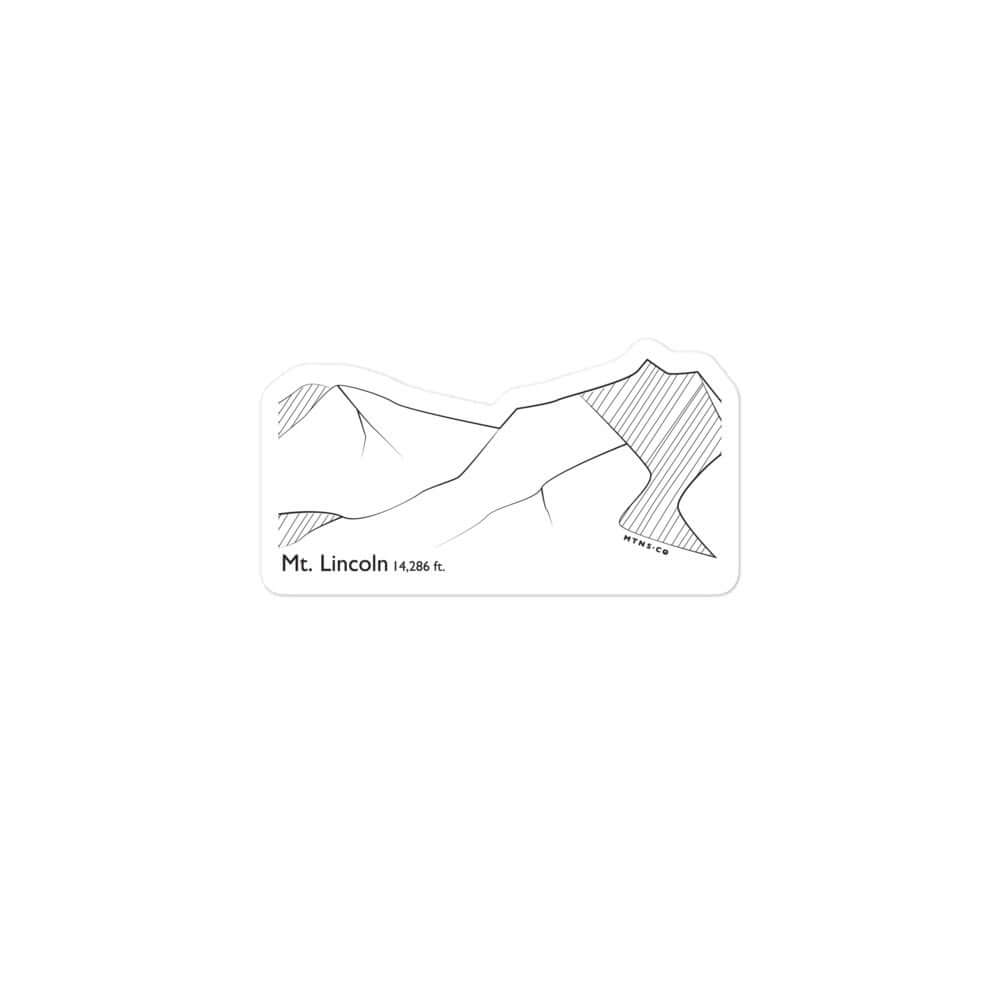 Mt Lincoln Sticker
