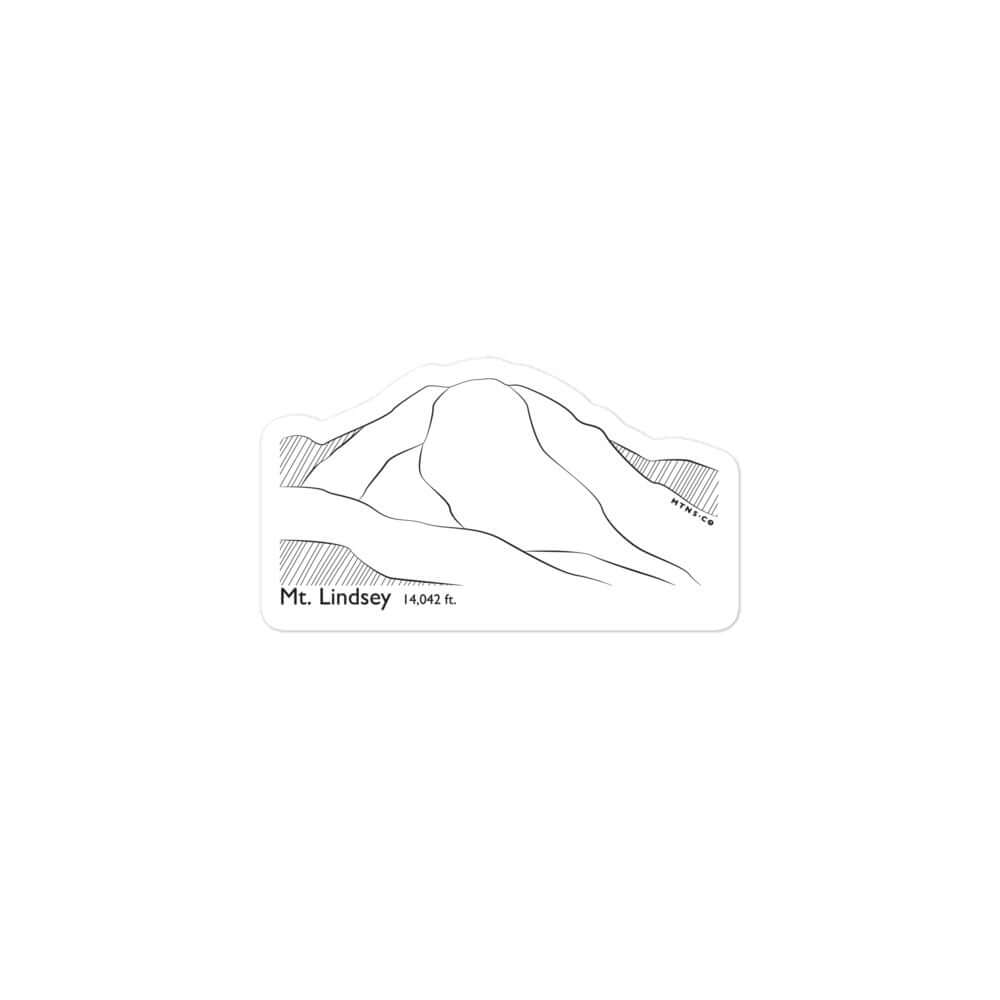 Mt Lindsey Sticker