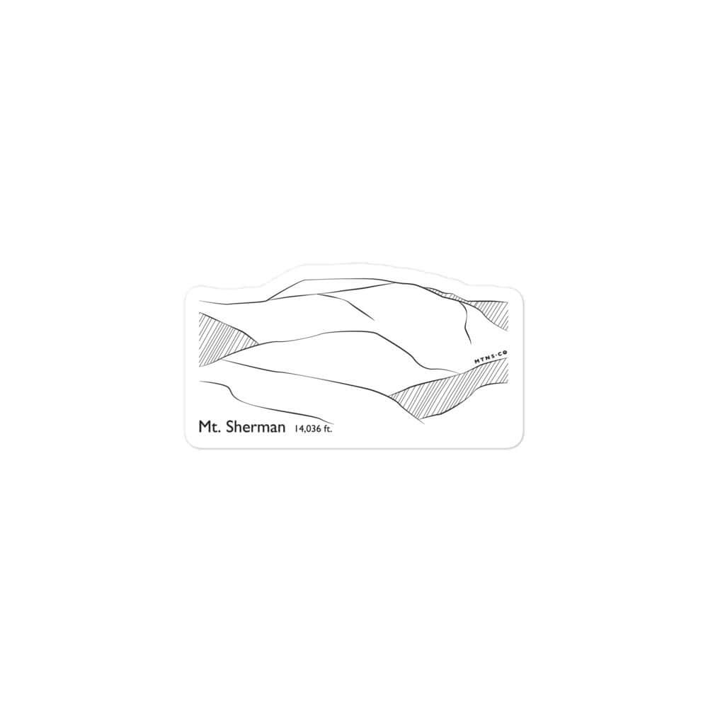 Mt Sherman Sticker
