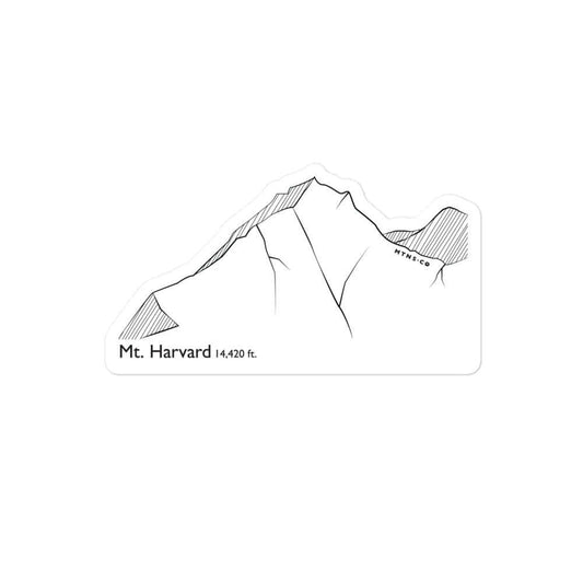 Mt Harvard Sticker
