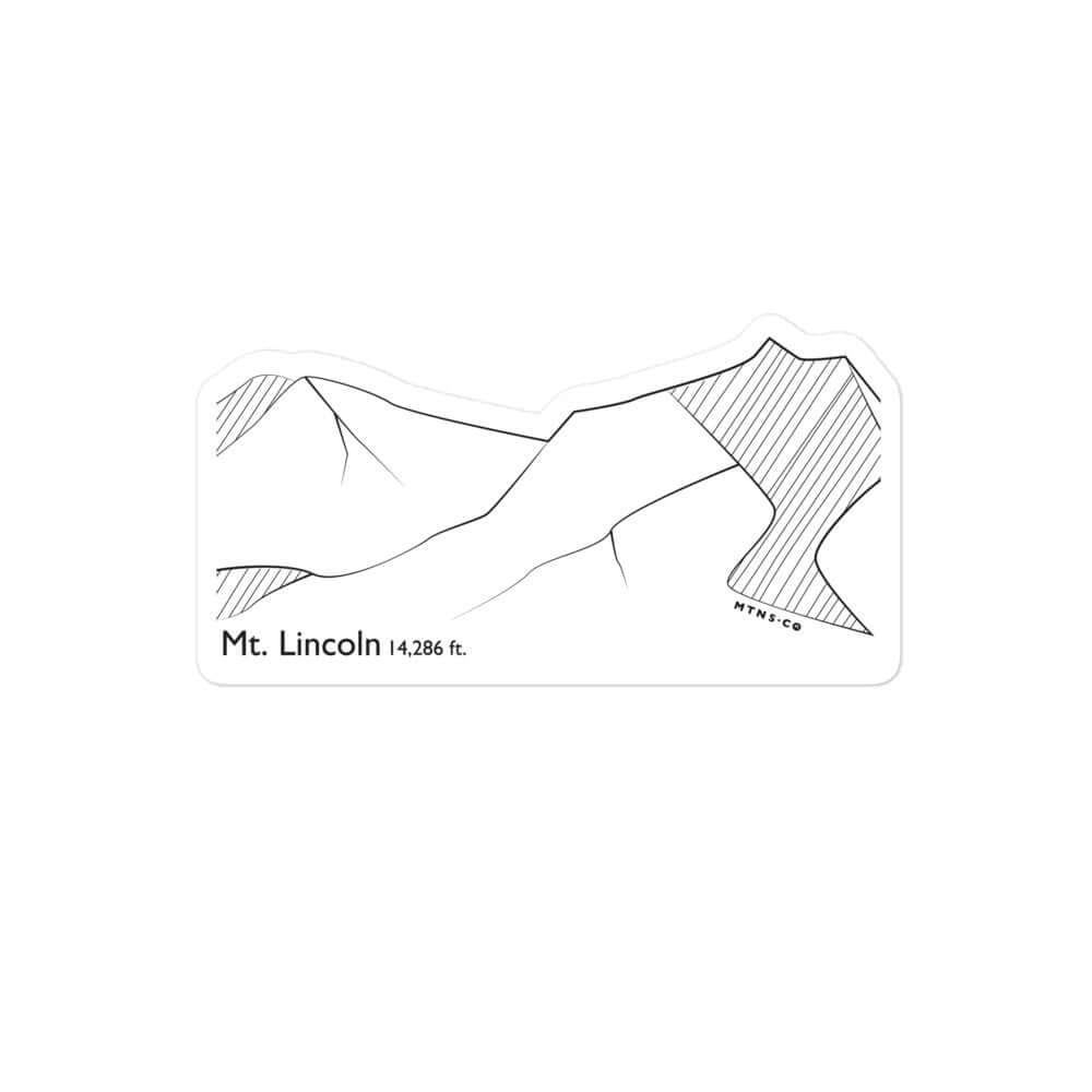 Mt Lincoln Sticker