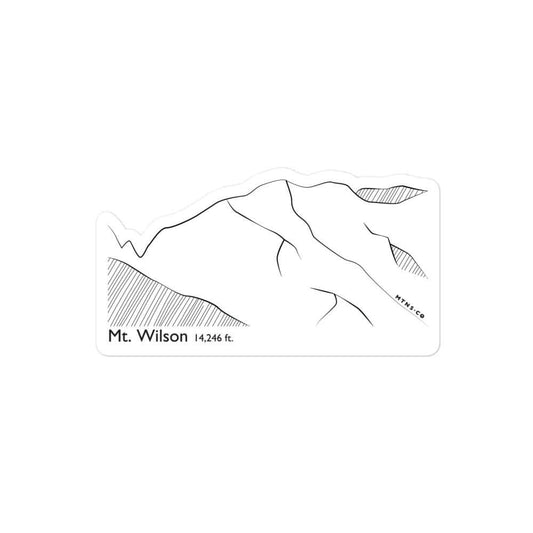Mt Wilson Sticker