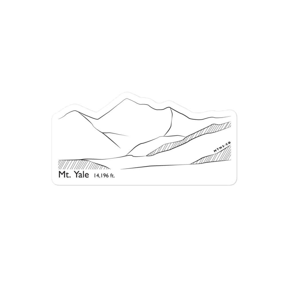 Mt Yale Sticker